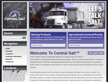 Tablet Screenshot of centralsalt.com